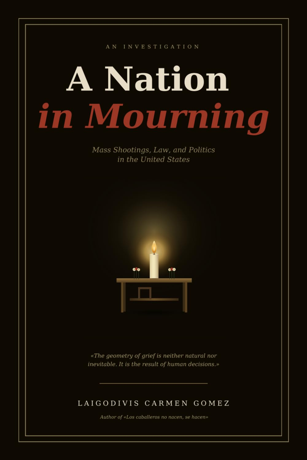 Cover · A Nation in Mourning
