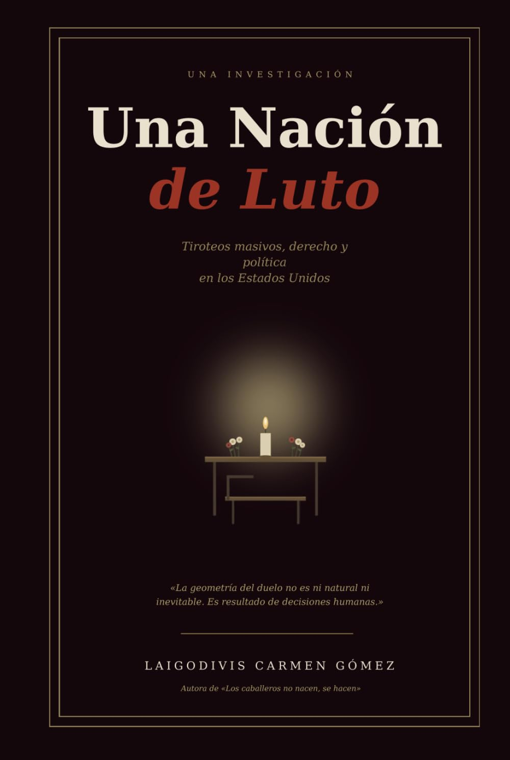 Portada · Una Nación de Luto