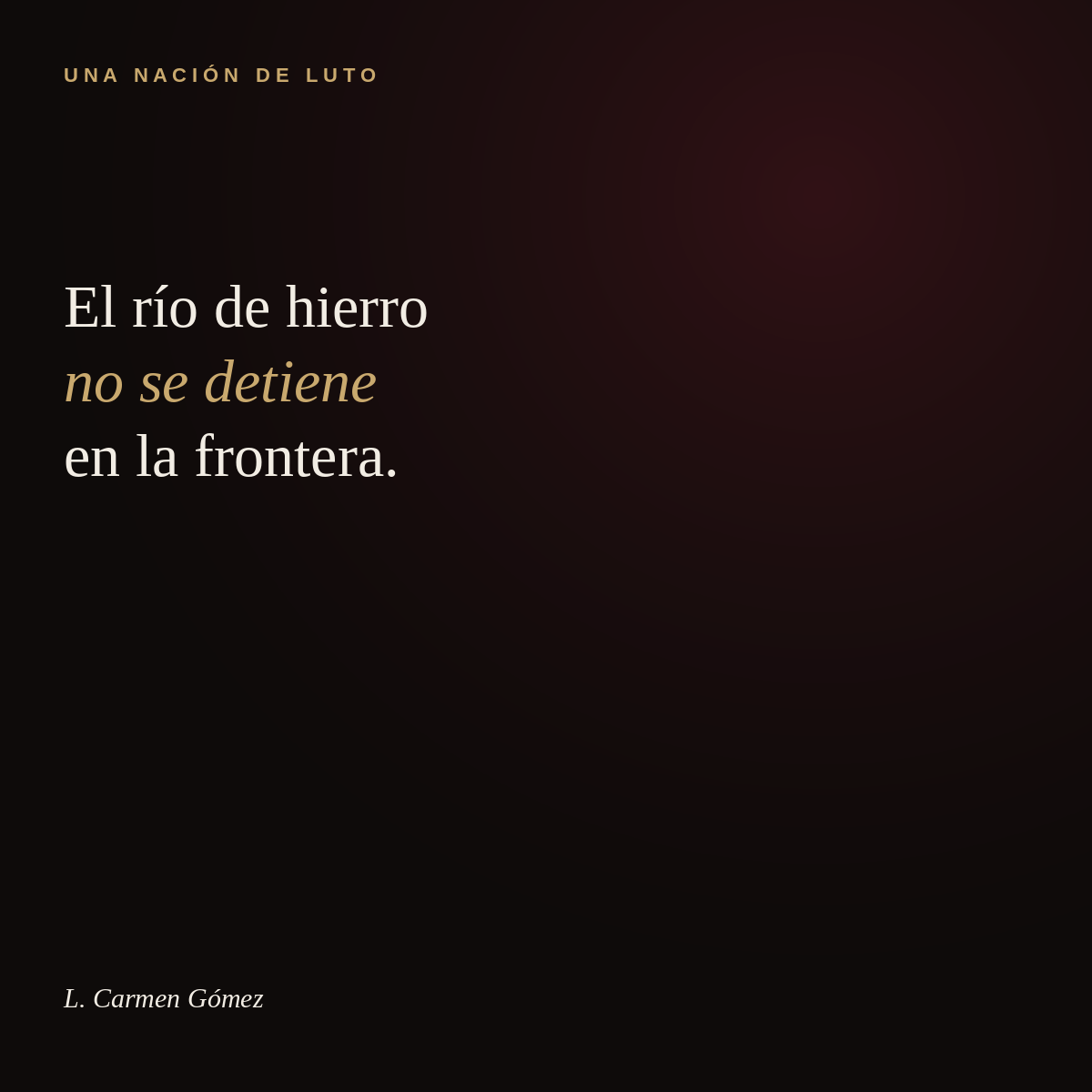 EL RÍO DE HIERRO NO SE DETIENE EN LA FRONTERA: LO QUE LAS NUEVAS LEYES DE PORTE DE ARMAS DE ESTADOS UNIDOS SIGNIFICAN PARA EL MUNDO | THE IRON RIVER DOESN’T STOP AT THE BORDER: WHAT AMERICA’S NEW GUN-CARRY LAWS MEAN FOR THE WORLD